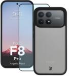 BizonMobile Kit protectie 2 in 1 BizonMobile, Carcasa Bizon Angelo si Folie sticla securizata Bizon Glass Edge, compatibil cu Xiaomi Poco F8 Pro, Negru (5900415738299)