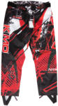 Hollicy Pantaloni KIMO Kids BRO Motocross cu aparatori, ideal pentru copii pasionati de motocross, rosu