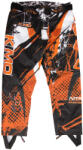 Hollicy Pantaloni KIMO Kids BRO Motocross cu aparatori, ideal pentru copii pasionati de motocross, portocaliu