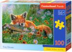 Castorland Пъзел Castorland от 100 части - Мечтите на лисичето (B-111244) - baby
