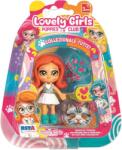 RSTA Мини кукла RS Toys Lovely Girls - С оранжева коса и аксесоари (12027B)