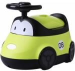 Flippy Olita pentru Copii, Flippy, +1an, Portabila, Design Masinuta cu Capac, Model Prietenos, Non-Toxic, Compartiment Detasabil, Usor de Curatat, Verde (133545) Olita