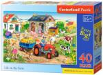 Castorland Пъзел Castorland от 40 XXL части - Живот във фермата (B-040193-1) - baby