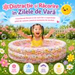 Intex Piscina rotunda cu model floral pentru copii Intex O86x25 cm