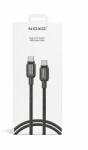 NOXO Cablu USB-C la USB-C 60W 1.2m NOXO CN-10 , Incarcare Rapida, Nylon Braided, Carcasa Zinc Mata (CN-10)