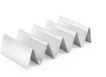 HENDI Taco állvány, HENDI, 4 rés, 225x115x(H)50mm (429457)