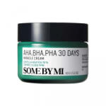 Some By Mi AHA-BHA-PHA 30 Days Miracle Cream - Крем за лице с екстракт от чаени листа и AHA, BHA, PHA киселини, 60г