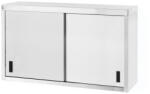 HENDI Falra szerelhető szekrény - hegesztett, tolóajtókkal, HENDI, Profi Line, 1000x300x(H)600mm