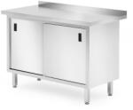 HENDI falhoz szerelhető szekrény tolóajtókkal - hegesztett, HENDI, Profi Line, 1200x600x(H)850mm