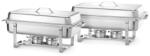 HENDI Chafing edény GN 1/1, HENDI, Kitchen Termékcsalád, 9L, 2 db. , 600x358x(H)295mm (472613)