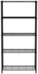 HENDI Tárolóállvány 5 polccal, HENDI, Fekete, 910x455x(H)1830mm