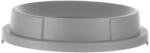 Amerbox Levehető kerek hulladéktároló fedél, AmerBox, 691038-hoz alkalmas, Világos szürke, ⌀570x(H)135mm