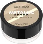 Catrice , Metallic Spark, Brilliant, Cream Eyeshadow, 010, Champagne Chic, 4 g