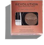Makeup Revolution Set Makeup Revolution: Flawless Foils, Vegan, Eyeshadow Primer, 2 ml + Flawless Foils, Vegan, Eyeshadow Palette, Overcome, 2 g