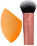 Real Techniques Travel Set Real Techniques: Mini, Blush Brush, RT200 + Miracle, Makeup Sponge, Orange