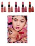 MAC Mini Lipstick Kit Set MAC: Amplified, Matte, Ruj cremă, You Can't Chili With Us, 1.8 g *Miniature + Amplified, Matte, Ruj cremă, Double Date, 1.8 g *Miniature + Amplified, Matte, Ruj cremă, Velvet Ted