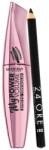 Deborah Set Deborah: 24H Extra, Gel Pencil Eyeliner, Black, 1.5 g + My Power, Waterproof, Volumizing, Mascara, Black, 14 ml