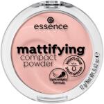  Essence, Mattifying Compact Powder, Matte Finish, Compact Powder, 10, Light Beige, 12 g