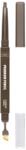 Wibo Wibo, ProBrow, Define, Eyebrow Cream Pencil & Brush 2-In-1, 1, gray-brown, 0.3 g