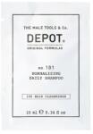 Depot Depot, 100 Hair Cleansing No. 101, Botanical Complex, Șampon, Normalizing, 10 ml