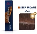 Wella Wella Professionals, Koleston Perfect Me+, Permanent Vopsea de păr, 6/74 Deep Brown, 60 ml