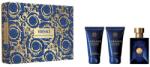 Versace Set Versace: Dylan Blue, Apă de toaletă, For Men, 50 ml + Dylan Blue, Calming, After-Shave Balm, 50 ml + Dylan Blue, Shower Gel, For All Skin Types, 50 ml
