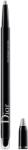 Dior Christian Dior, Diorshow On Stage, Waterproof, Double-Ended, Kohl Eyeliner, 076, Silver Grey, 1.2 g