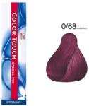 Wella Wella Professionals, Color Touch Special Mix, Ammonia-Free, Semi-Permanent Vopsea de păr, 0/68 Violet Blue, 60 ml