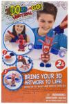 RedwoodVentures Ido3D, Go Bring Your 3D Artwork To Life, 2 Color Change Vertical Pens, Drawing Playset, Unisex, 8+ years