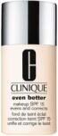Clinique Clinique, Even Better, Paraben-Free, Hydrating, Liquid Foundation, CN 0.75, Custard, SPF 15, 30 ml *Tester