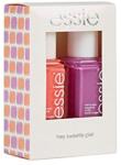Essie Hey Sweetie Pie! Set Essie: Nail Enamel, Vegan, Glossy Shine Finish, Ojă, 36, Splash Of Grenadine, 13.5 ml + Nail Enamel, Vegan, Glossy Shine Finish, Ojă, 74, Tart Deco, 13.5 ml