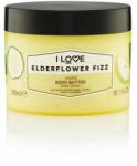 I Love I Love, Signature Collection, Vegan, Hydrating, Elderflower Fizz, Body Butter, 330 ml