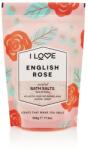 I Love I Love, Signature Collection, English Rose, Bath Salt, 500 g