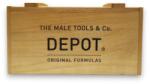 Depot Depot, Expo, Empty Wooden Box, Light Brown, 26 x 15 x 12 cm