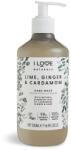 I Love Cosmetics I Love, Naturals Collection, Lime, Ginger & Cardamom, Cleansing, Liquid Soap, For Hands, 500 ml