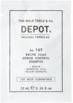 Depot Depot, 100 Hair Cleansing No. 107, Kaolin, Șampon, For Regulation Of Excessive Sebum, 10 ml