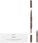 Byredo Byredo, All-In-One, Precision, Double-Ended, Eyebrow Cream Pencil & Brush 2-In-1, 02, Sepia, 0.5 g