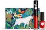 All Tigers Set All Tigers: Natural & Vegan, Ruj lichid, 888, Call Me Queen, 8 ml + Natural & Vegan, Vegan, Ojă, 298, Hit It Big, 11 ml