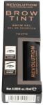 Makeup Revolution Makeup Revolution, Brow Tint, Eyebrow Gel, Taupe, 6 ml