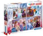 Clementoni Set, Clementoni, Supercolor, Frozen 2, Puzzle, 21411, For Girls, 3+ years, 4 pcs Puzzle