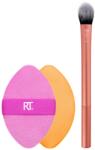 Real Techniques Set Real Techniques: Miracle, Makeup Sponge, Pink + Miracle, Makeup Sponge, Orange + Real Techniques, Eyeshadow Brush, 242