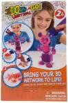 RedwoodVentures Ido3D, Bring Your 3D Artwork To Life, 2 Color Change Vertical Pens, Drawing Playset, Unisex, 8+ years