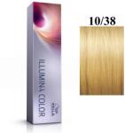Wella Wella Professionals, Illumina Color, Permanent Vopsea de păr, 10/38 Bright Light Blonde Golden Blue, 60 ml