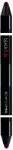 Black Up Black Up, Ombre Lips, Double-Ended, Lip Liner, 02, 2.7 g