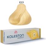 Wella Wella Professionals, Koleston Perfect, Permanent Vopsea de păr, 12/3 Special Gold Blonde, 60 ml
