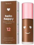 Benefit Benefit, Hello Happy, Brightening, Liquid Foundation, 12, Deep Warm, SPF 15, 30 ml