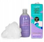 I LOVE Set I Love: A Good Night's Sleep, Hydrating, Shower Gel, For All Skin Types, 500 ml + I Love, Body Sponge