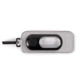Piquadro Piquadro, Wearable, Leather Keyring, AC562ORS/GR, Grey