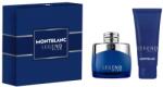 Mont Blanc Set Montblanc: Legend Blue, Apă de parfum, For Men, 50 ml + Legend Blue, Cleansing, Shower Gel, All Over The Body, For All Skin Types, 100 ml