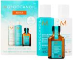 Moroccanoil Set Moroccanoil: Repair, Paraben-Free, Șampon, For Moisturizing, 70 ml + Repair, Paraben-Free, Balsam, For Moisturizing, 70 ml + Hydration, Ulei de păr Treatment, Hydrating, 25 ml